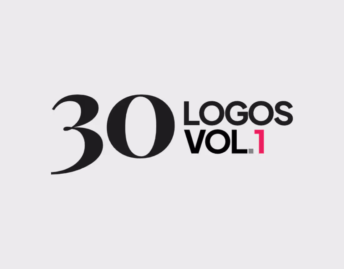 Cover image for 30 Logos - Design Challenge | VOL.1