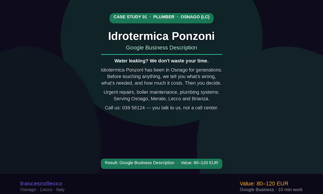 Cover image for Google Business Description — Local