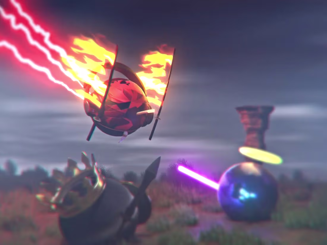 Cover image for Smash Marbles Arena 3D NFT Game Trailer