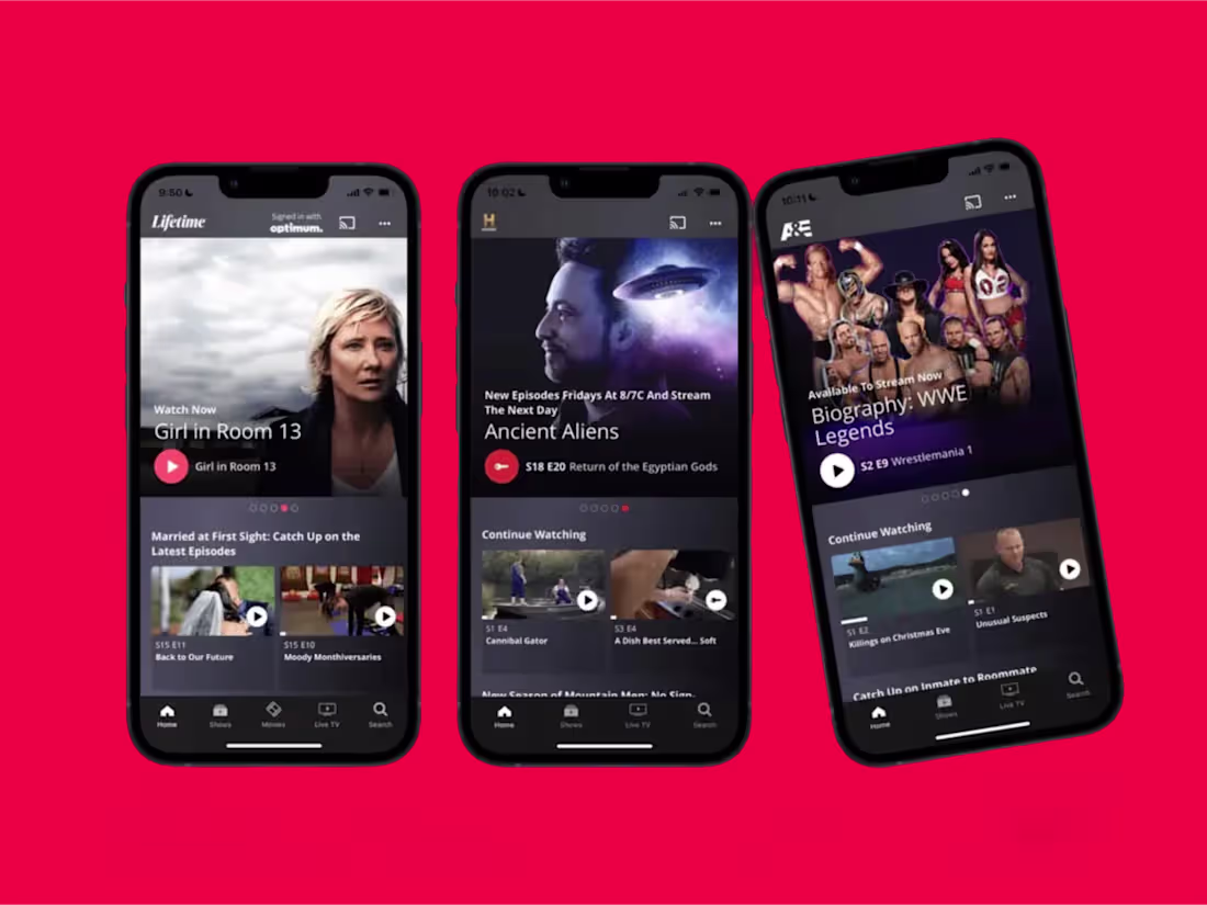 Cover image for Mobile Streaming App