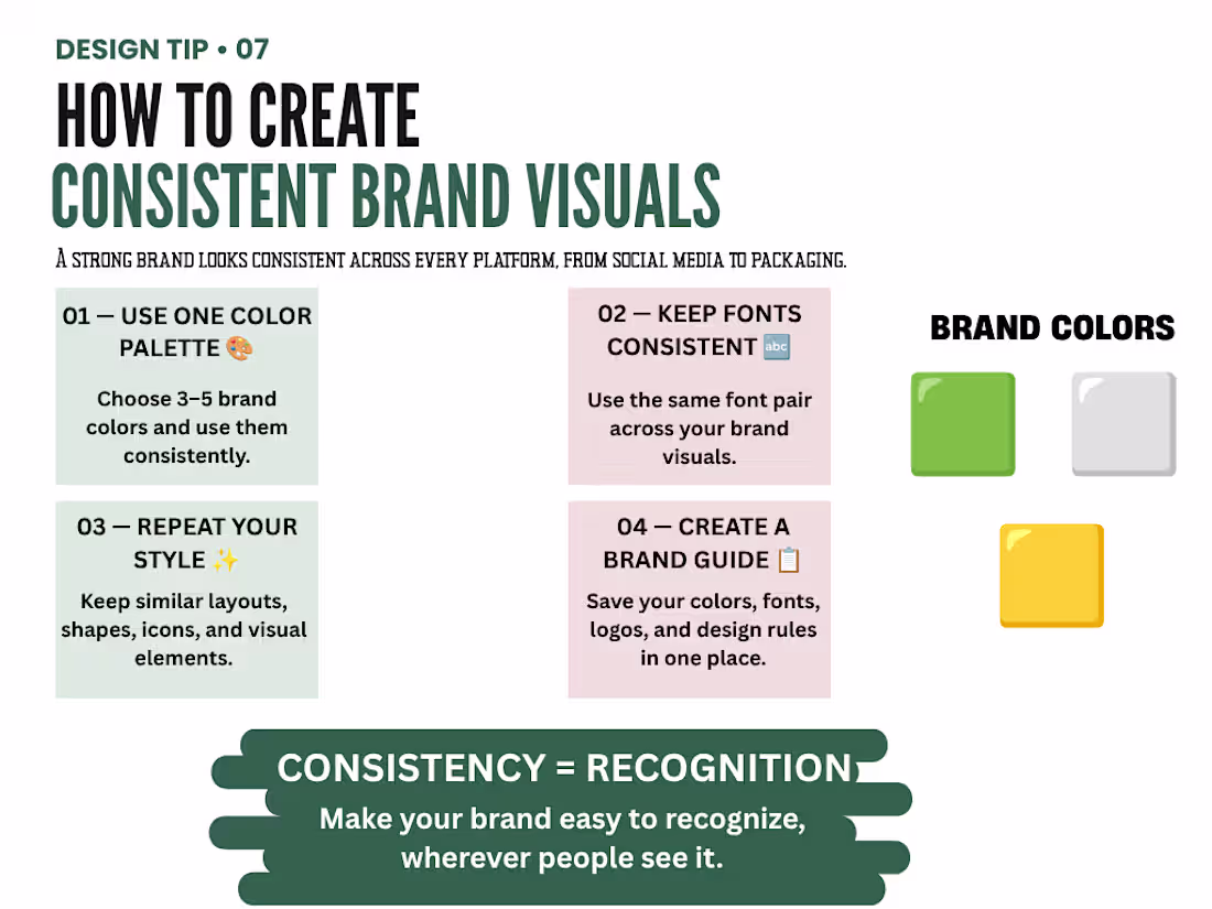 Cover image for  How to Create Consistent
