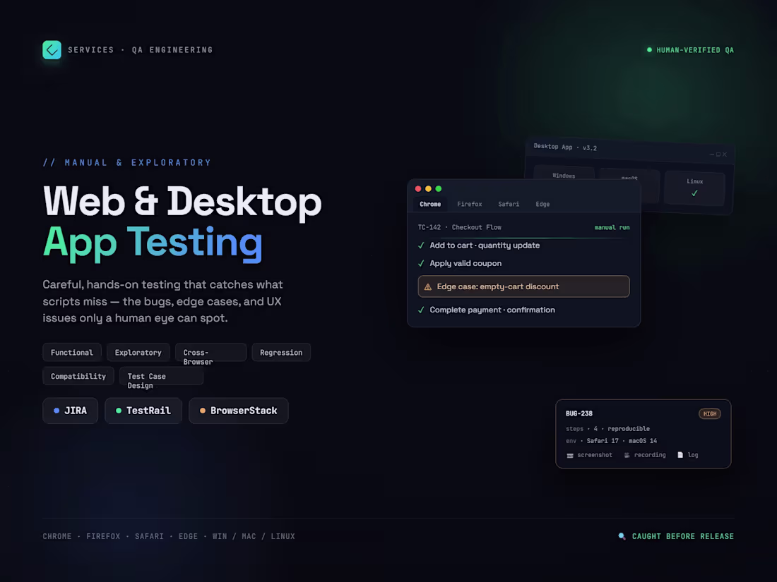 Cover image for Web & Desktop Application Testing