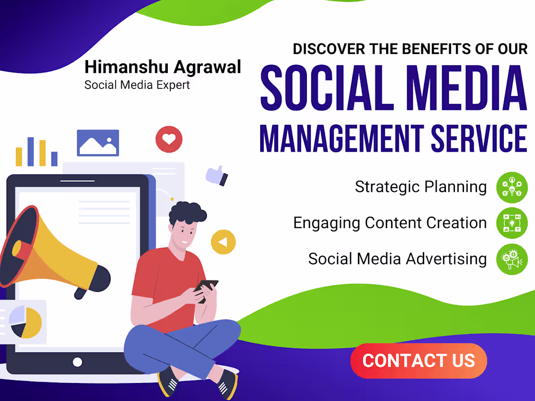 Cover image for Social Media Management, Strategy & Marketing