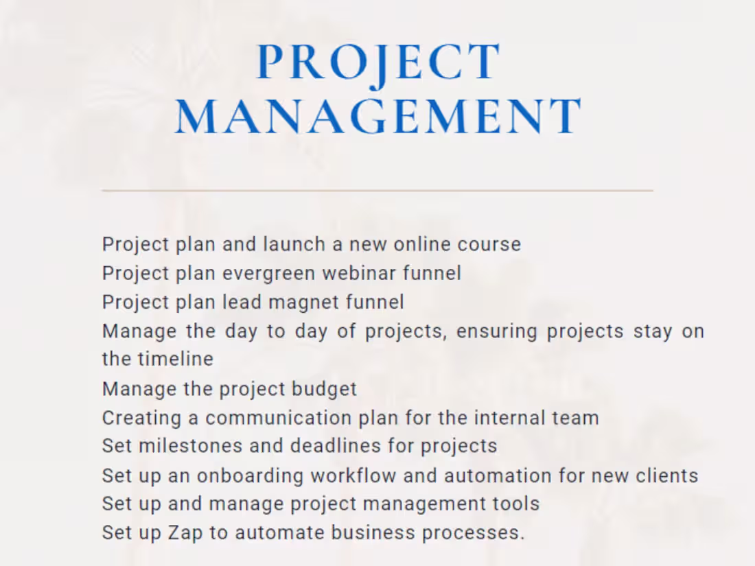 Cover image for Overwhelmed with projects planning? Let me handle that.