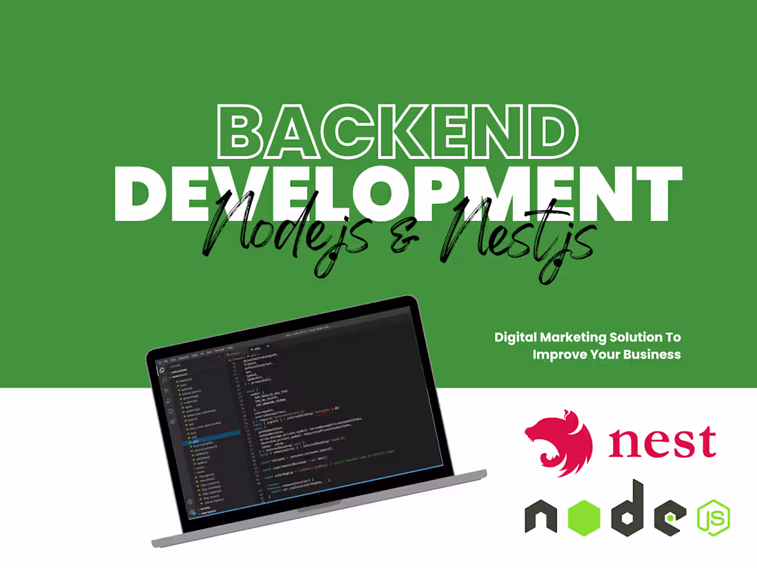 Cover image for Node.js | Express.js | Nest.js | Back-end Development 
