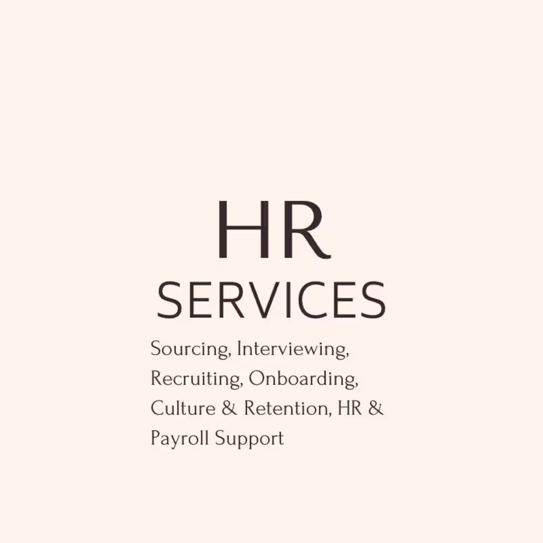 Cover image for Recruiting and HR Services