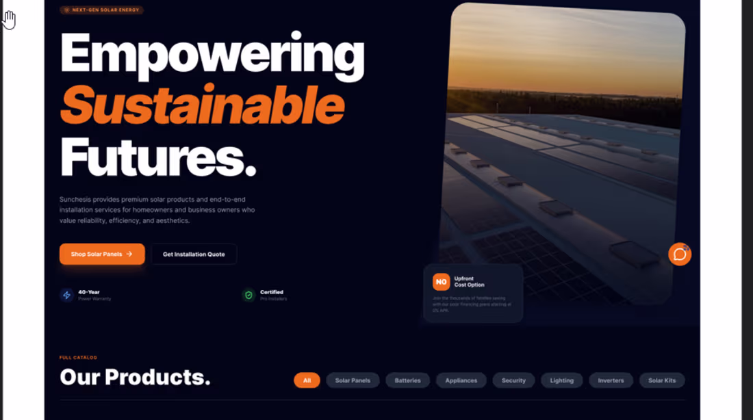 Cover image for Multi-Page Business Website