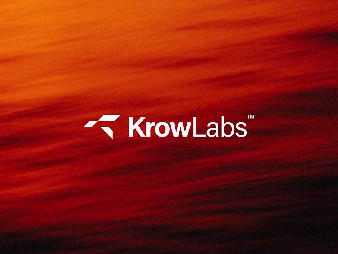 Cover image for Krow Labs Brand Identity Design