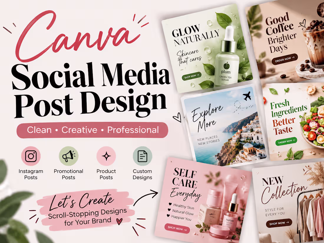 Cover image for Canva Social Media Post Design
