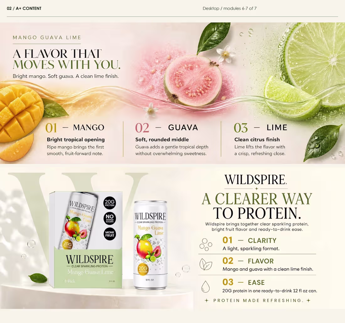Cover image for Premium Amazon A+ / EBC Design — Desktop & Mobile