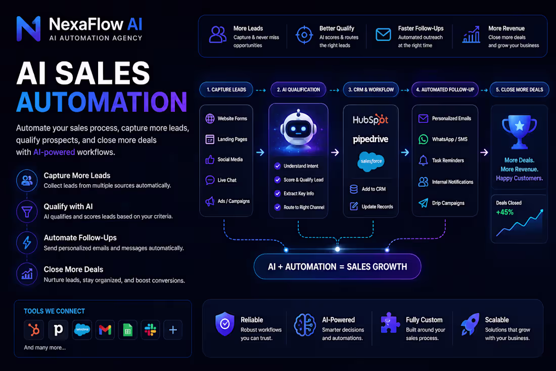 Cover image for AI Sales Automation