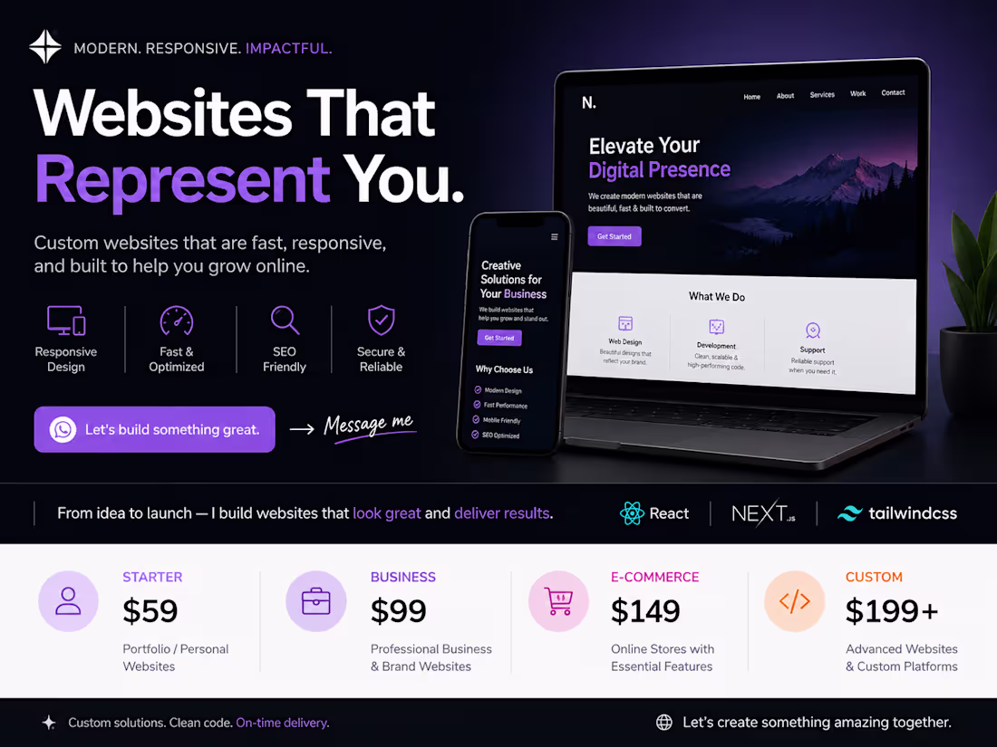 Cover image for Build a Modern Website That Looks Good & Performs Better