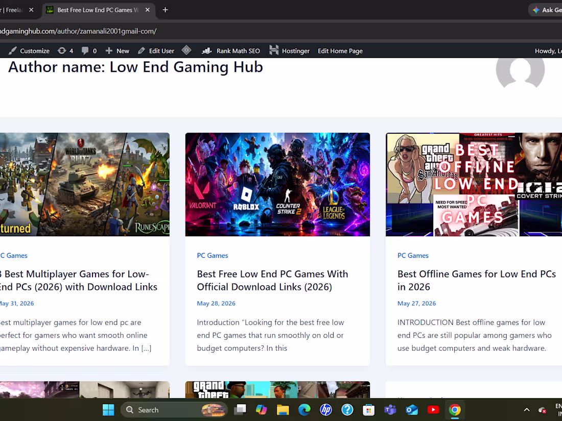 Cover image for I am running a Gaming