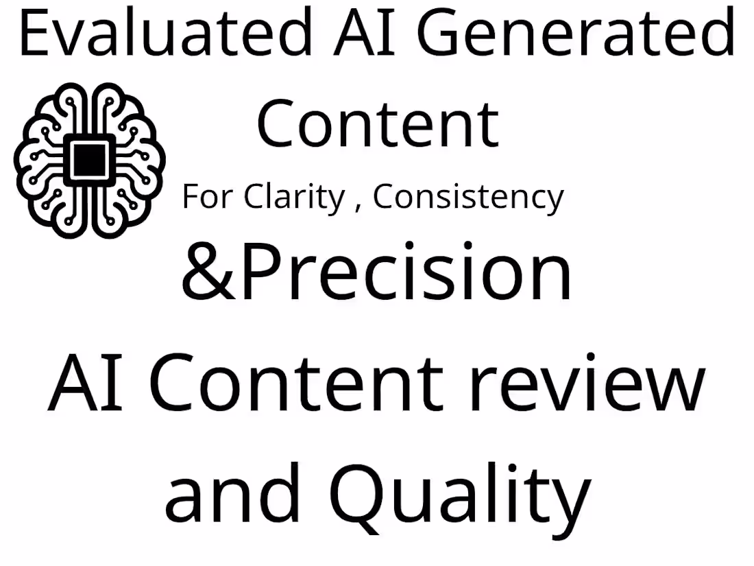 Cover image for AI -Generated Content Evaluation based