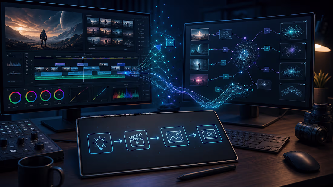 Cover image for AI Video & Image Workflow Design