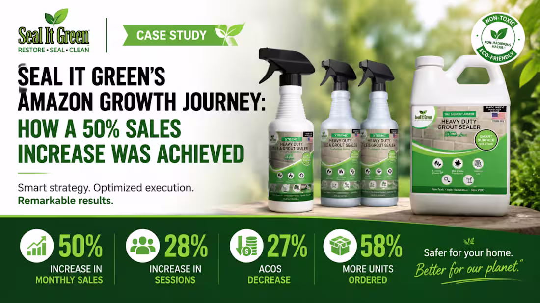 Cover image for Seal It Green’s Amazon Sustainable Growth - case Study