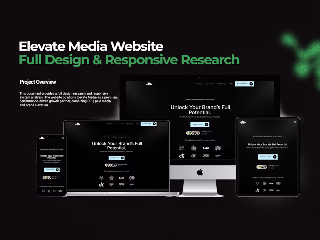 Cover image for Elevate Media is a growth-focused