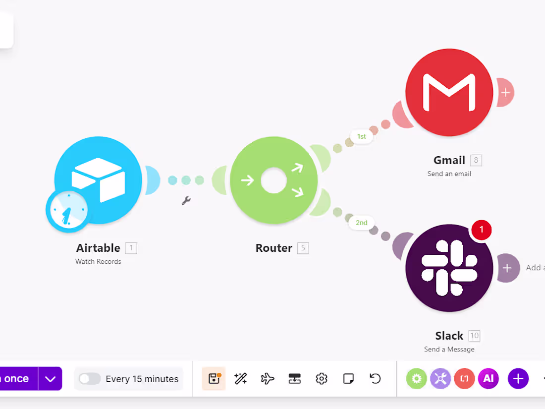 Cover image for Integration Airtable - Make.com Automation Scenario
