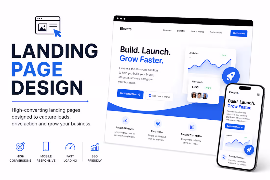 Cover image for Landing Page Design