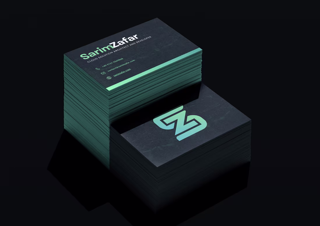 Cover image for Sarim Zafar Branding