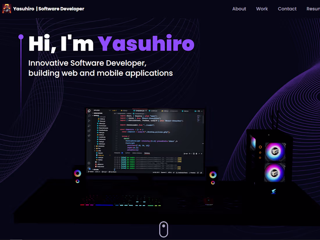 Cover image for Yasuhiro | Portfolio