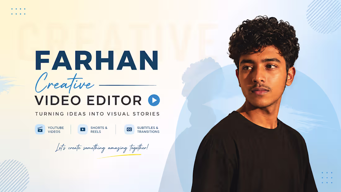 Cover image for Design a Creative Banner For Me