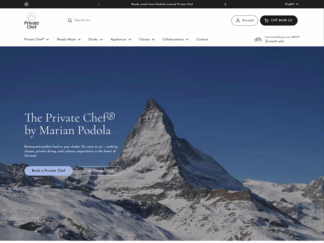 Cover image for The Private Chef