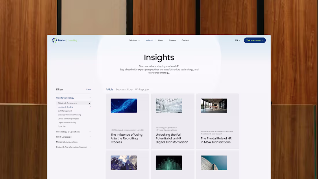 Cover image for Rethinking the Insight page for