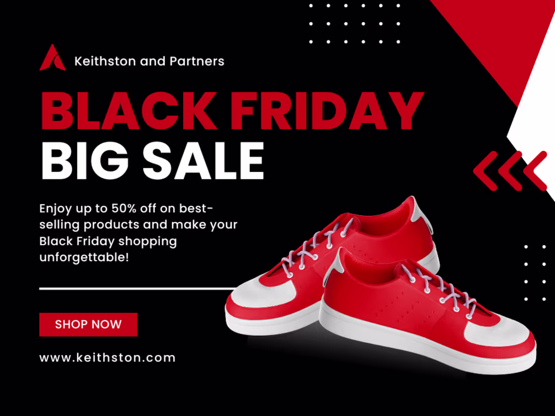 Cover image for Black Friday Shoe Ad —