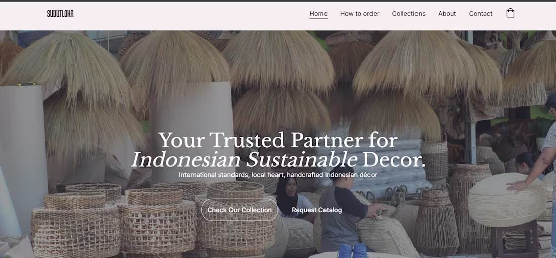 Cover image for Sudutloka — Home Decor Export