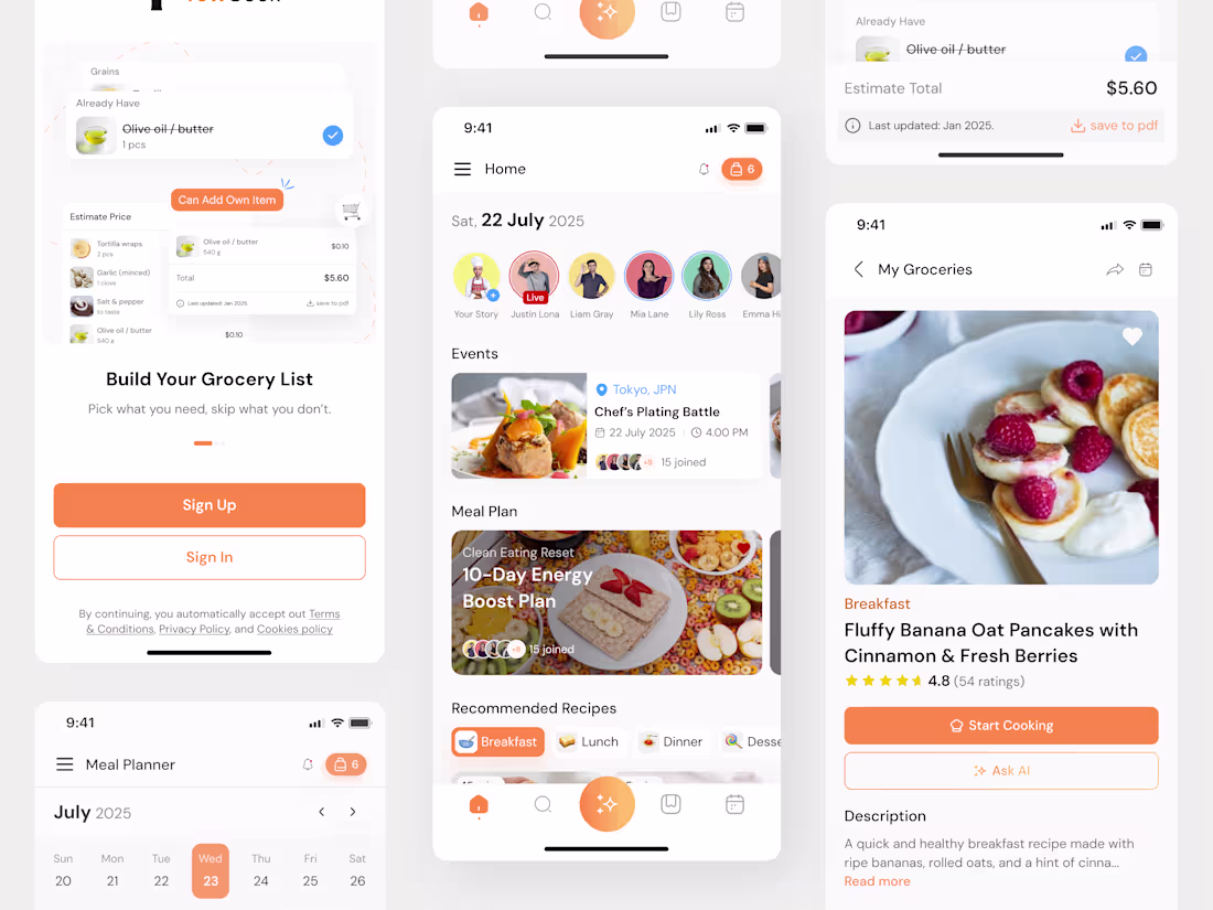 Cover image for Mobile App UI/UX Design