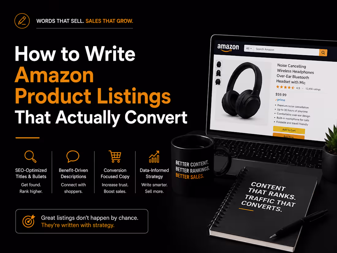 Cover image for Amazon Product Listing Conversion Guide