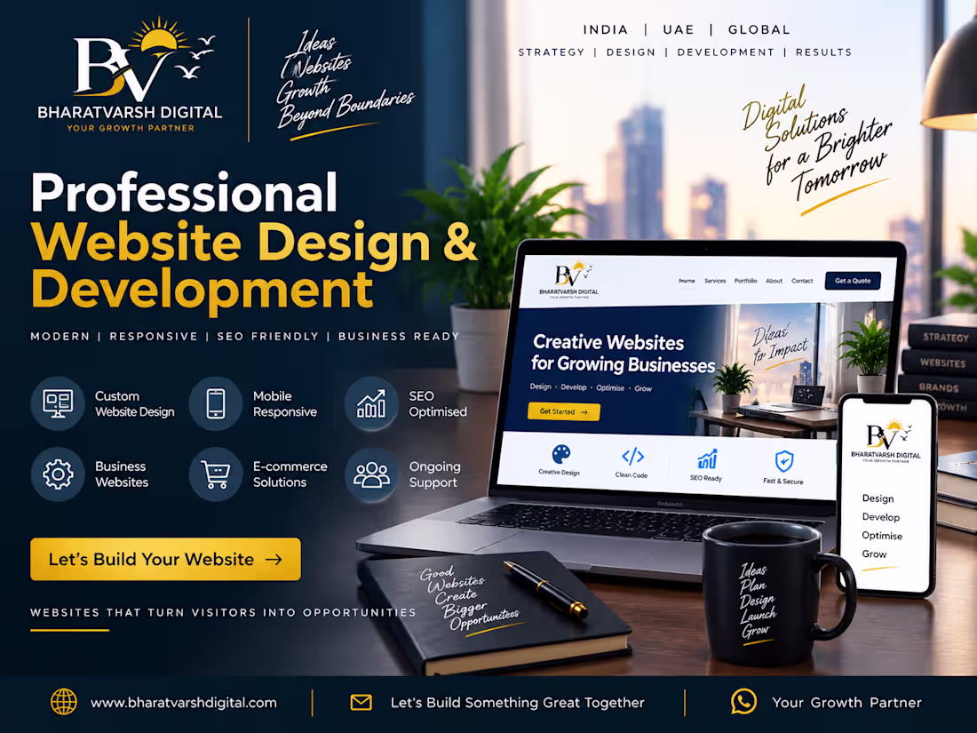 Cover image for Professional Website Design & Development
