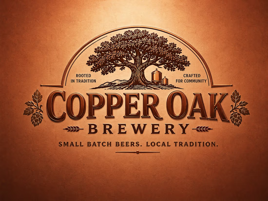 Cover image for Copper Oak - Logo Design