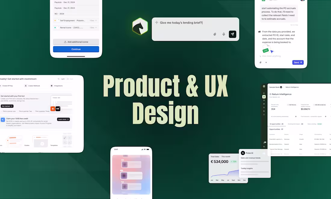 Cover image for Product & UX Design