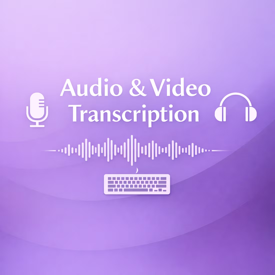 Cover image for Accurate Audio & Video Transcription