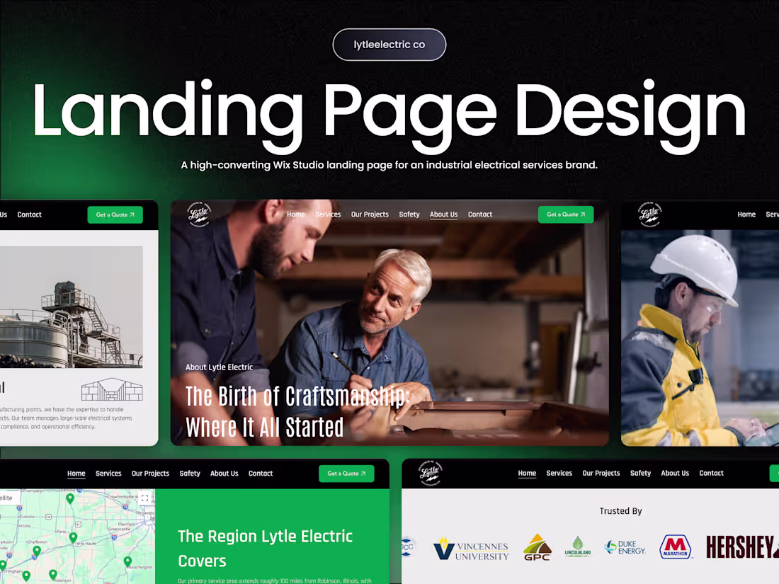 Cover image for Wix Studio Landing Page Design
