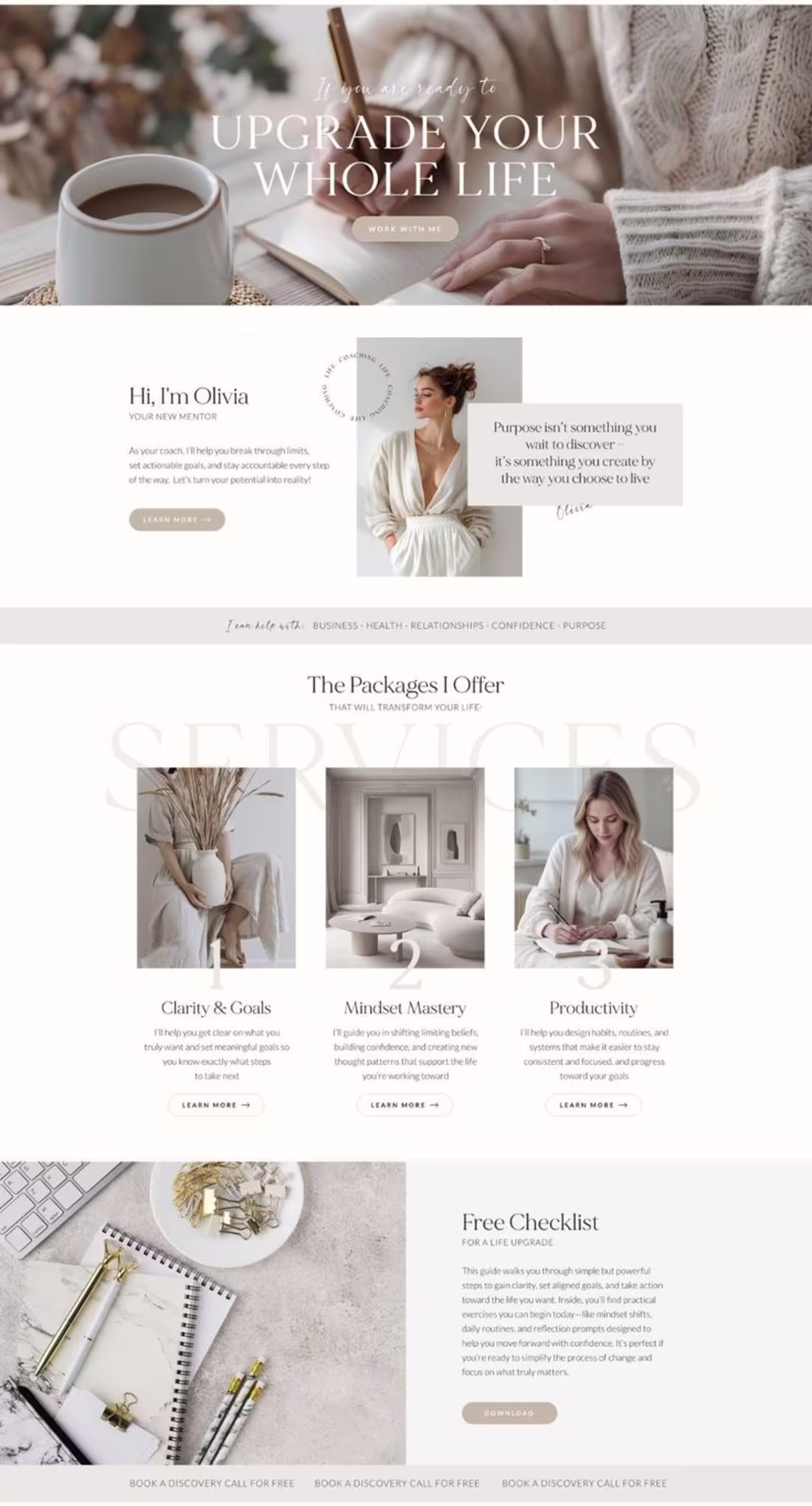 Cover image for easiest Coach Wix website design