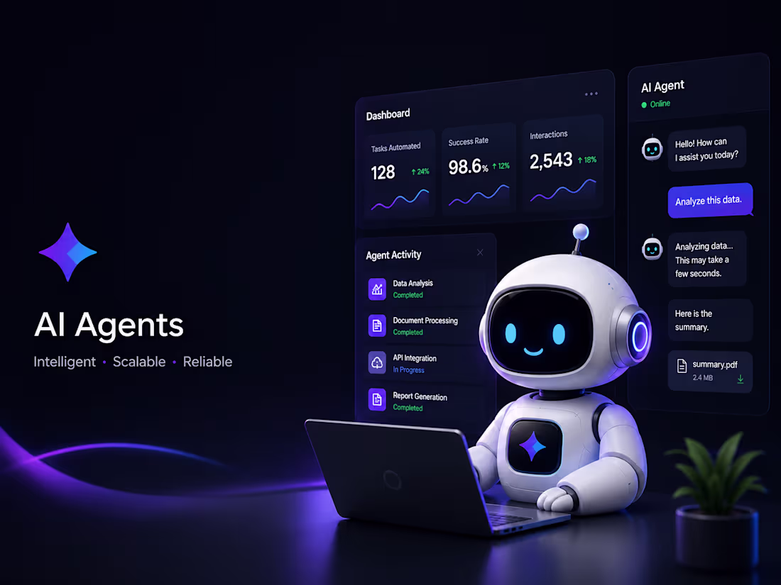 Cover image for Custom AI Agent Development
