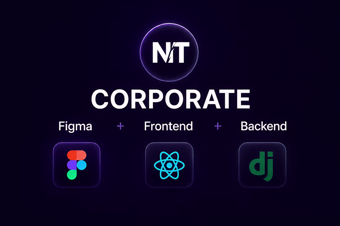 Cover image for Corporate website