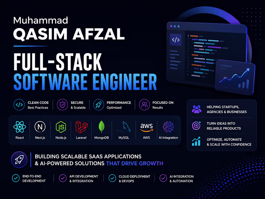Cover image for Build a Full-Stack SaaS Application with React & Node.js
