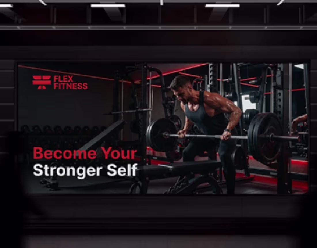 Cover image for FLEX FITNESS — Visual Identity