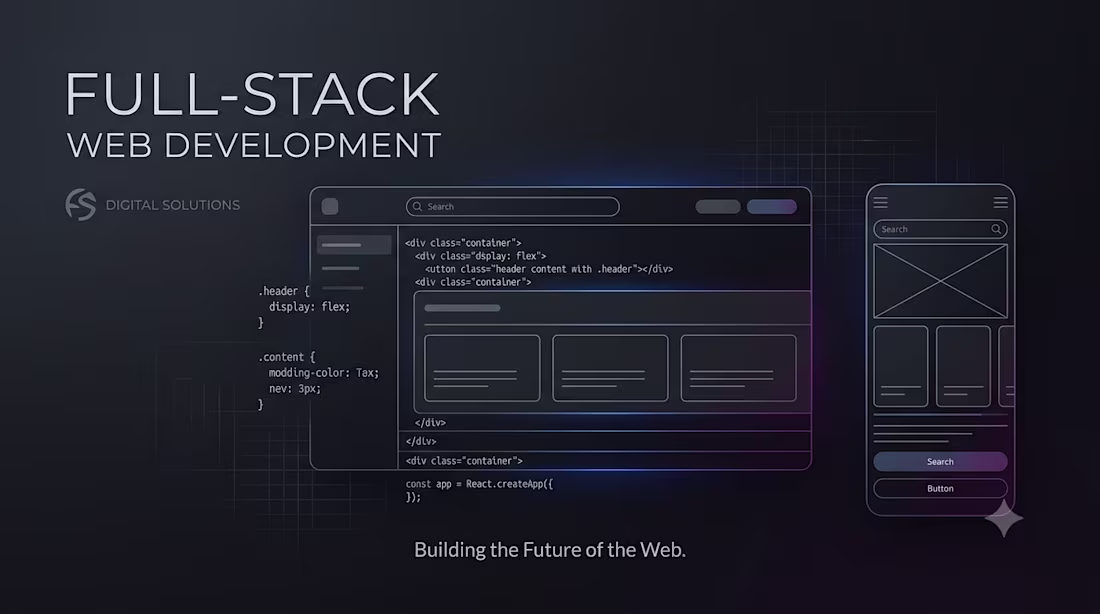 Cover image for Full-Stack Web Development
