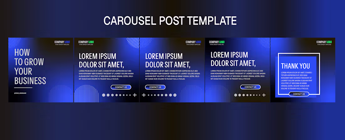 Cover image for Corporate Social Media Carousel Design
