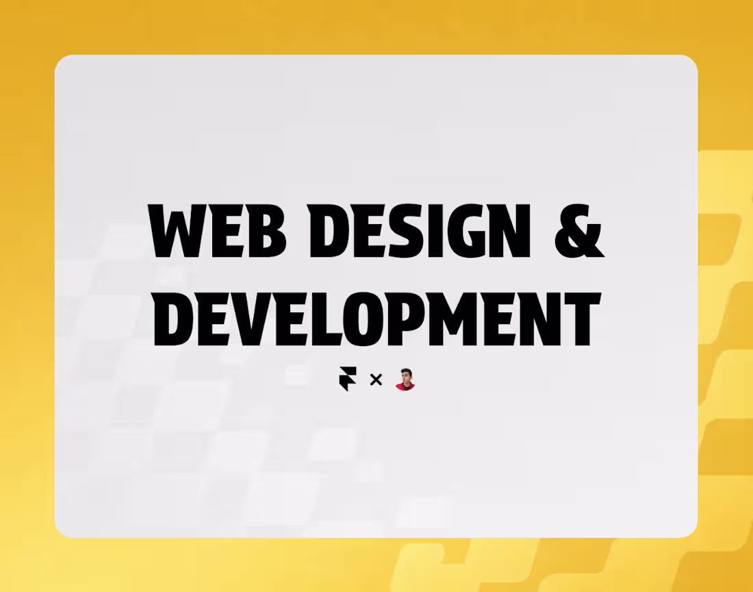 Cover image for Full Website Design & Development