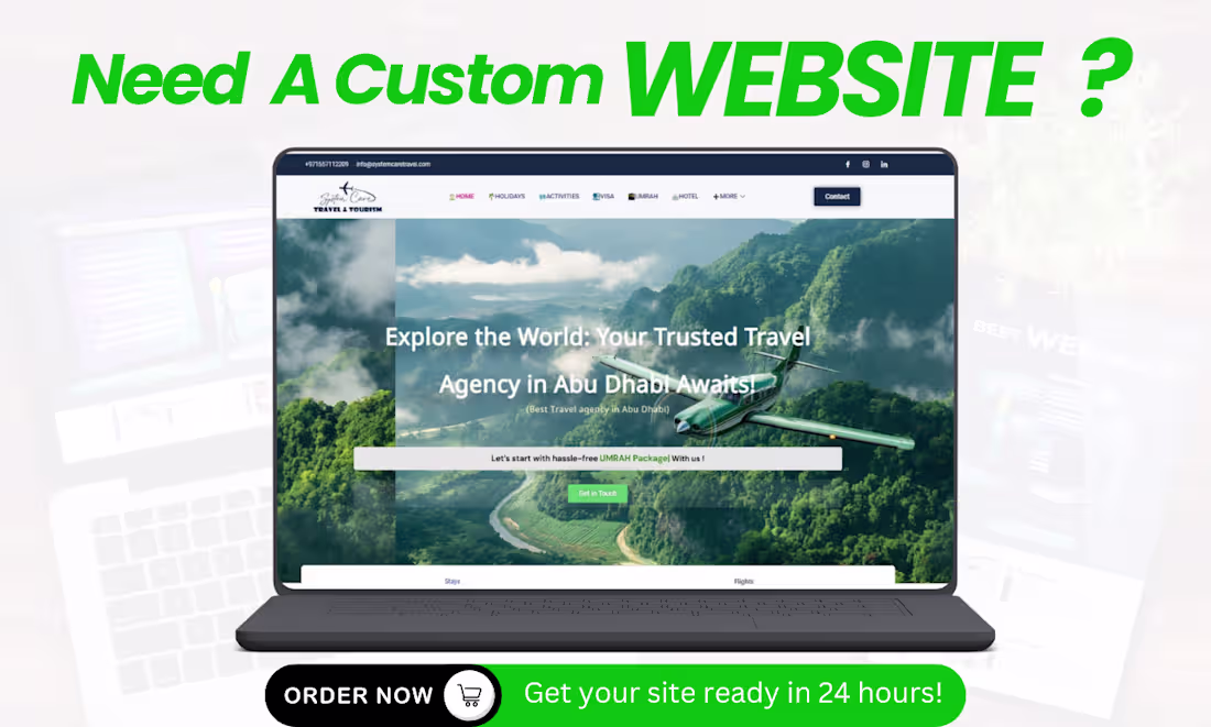 Cover image for Custom WordPress Website for Your Business Growth