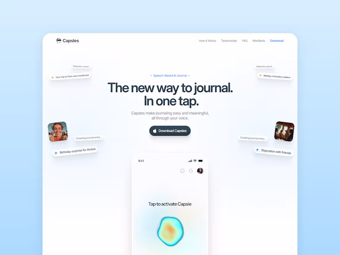 Cover image for Capsles: Framer Design & Development