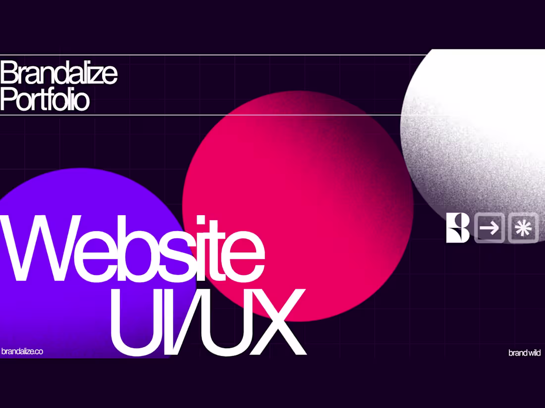 Cover image for Website UI/UX Showreel