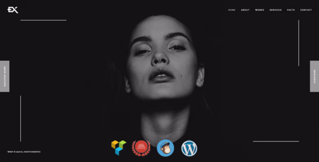 Cover image for Winst - One Page Portfolio WordPress Theme