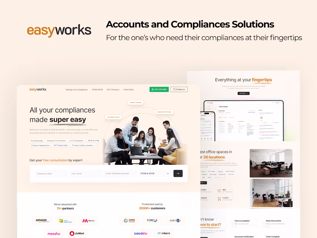 Cover image for Compliance Platform (App & Web) with Payments & Invoicing